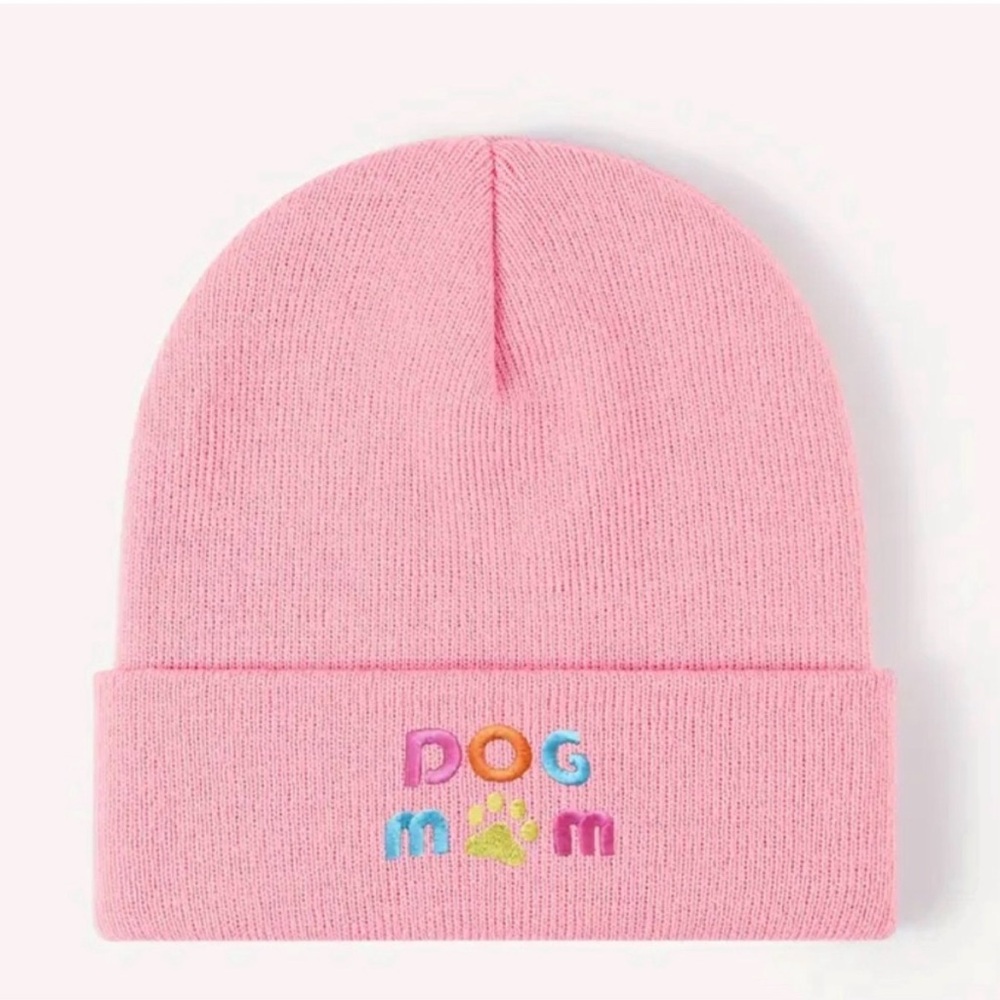 Dog Mom Knit Beanie Hat
Brand New 🐾